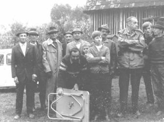 Djuro Basler and our group of workmen from Dolni Zvilai